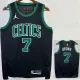 2022-23 CELTICS BROWN #7 Black Top Quality Hot Pressing NBA Jersey (Trapeze Edition) 飞人版