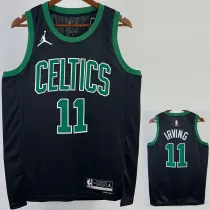 2022-23 CELTICS IRVING #11 Black Top Quality Hot Pressing NBA Jersey (Trapeze Edition) 飞人版