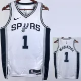 2022-23 SA Spurs WEMBANYAMA #1 White Top Quality Hot Pressing NBA Jersey