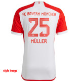 2023-24 Bayern Home Player Version Soccer Jersey