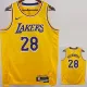 2022-23 LAKERS HACHIMURA #28 Yellow Top Quality Hot Pressing NBA Jersey(圆领)