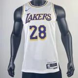 2022-23 LAKERS HACHIMURA #28 White Top Quality Hot Pressing NBA Jersey(圆领)