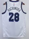 2022-23 LAKERS HACHIMURA #28 White City Edition Top Quality Hot Pressing NBA Jersey