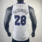 2022-23 LAKERS HACHIMURA #28 White City Edition Top Quality Hot Pressing NBA Jersey