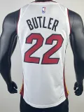 2022-23 HEAT BUTLER #22 White Top Quality Hot Pressing NBA Jersey (V领）