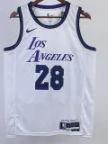 2022-23 LAKERS HACHIMURA #28 White City Edition Top Quality Hot Pressing NBA Jersey