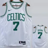 2022-23 CELTICS BROWN #7 White Top Quality Hot Pressing NBA Jersey
