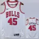 2022-23 BULLS JORDAN #45 White Top Quality Hot Pressing NBA Jersey