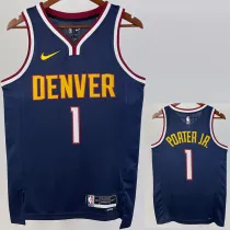 2022-23 Nuggets PORTER JR. #1 Royal Blue Top Quality Hot Pressing NBA Jersey