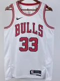 2022-23 BULLS PIPPEN #33 White Top Quality Hot Pressing NBA Jersey