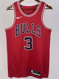 2022-23 BULLS WADE #3 Red Top Quality Hot Pressing NBA Jersey