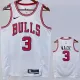 2022-23 BULLS WADE #3 White Top Quality Hot Pressing NBA Jersey