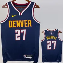 2022-23 Nuggets MURRAY #27 Royal Blue Top Quality Hot Pressing NBA Jersey