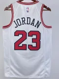 2022-23 BULLS JORDAN #23 White Top Quality Hot Pressing NBA Jersey