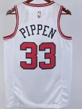 2022-23 BULLS PIPPEN #33 White Top Quality Hot Pressing NBA Jersey