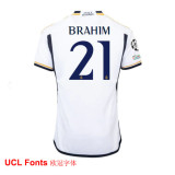 2023-24 RMA Home Player Version Soccer Jersey