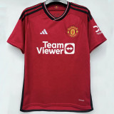 2023-24 Man Utd Home Fans Soccer Jersey