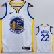 2022-23 WARRIORS WIGGINS #22 White Top Quality Hot Pressing NBA Jersey (V领)