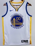 2022-23 WARRIORS KUMINGA #00 White Top Quality Hot Pressing NBA Jersey (V领)