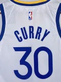 2022-23 WARRIORS CURRY #30 White Top Quality Hot Pressing NBA Jersey (V领)