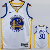 2022-23 WARRIORS CURRY #30 White Top Quality Hot Pressing NBA Jersey (V领)
