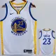 2022-23 WARRIORS GREEN #23 White Top Quality Hot Pressing NBA Jersey (V领)