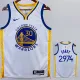 2022-23 WARRIORS CURRY #2.974 White Top Quality Hot Pressing NBA Jersey (V领)
