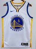 2022-23 WARRIORS YOUNG #6 White Top Quality Hot Pressing NBA Jersey (V领)