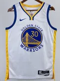 2022-23 WARRIORS CURRY #30 White Top Quality Hot Pressing NBA Jersey (V领)