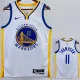 2022-23 WARRIORS THOMPSON #11 White Top Quality Hot Pressing NBA Jersey (V领)