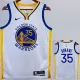 2022-23 WARRIORS DURANT #35 White Top Quality Hot Pressing NBA Jersey (V领)