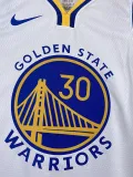2022-23 WARRIORS CURRY #30 White Top Quality Hot Pressing NBA Jersey (V领)