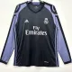 2016-2017 RMA Away Black Long Sleeve Retro Soccer Jersey (长袖)