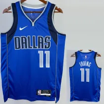 2022-23 Dallas Mavericks IRVING #11 Blue Home Top Quality Hot Pressing NBA Jersey