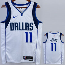 2022-23 Dallas Mavericks IRVING #11 White Home Top Quality Hot Pressing NBA Jersey
