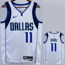 2022-23 Dallas Mavericks IRVING #11 White Home Top Quality Hot Pressing NBA Jersey