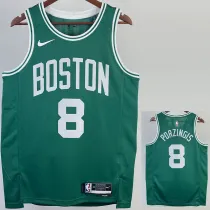2022-23 CELTICS PORZINGIS #8 Green Top Quality Hot Pressing NBA Jersey