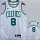 2022-23 CELTICS PORZINGIS #8 White Top Quality Hot Pressing NBA Jersey