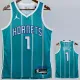 2022-23 HORNETS BALL #1 Green Away Top Quality Hot Pressing NBA Jersey