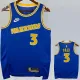 2022-23 WARRIORS PAUL #3 Blue Top Quality Hot Pressing NBA Jersey (Retro Logo)