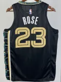 2022-23 Grizzlies ROSE #23 Black City Edition Top Quality Hot Pressing NBA Jersey