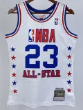 2003 ALL-STAR JORDAN #23 White Top Quality Hot Pressing NBA Jersey