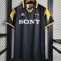 1995-1997 JUV Away Black Retro Soccer Jersey