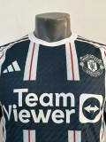2023-24 Man Utd Away Player Version Soccer Jersey