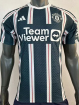 2023-24 Man Utd Away Player Version Soccer Jersey