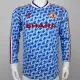 1991-1992 Man Utd Away Long Sleeve Retro Soccer Jersey 长袖