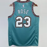 Grizzlies ROSE #23 Blue Top Quality Hot Pressing NBA Jersey