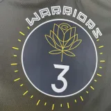 2022-23 WARRIORS PAUL #3 Black City Edition Top Quality Hot Pressing NBA Jersey