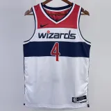 2022-23 Wizards WESTBROOK #4 White Top Quality Hot Pressing NBA Jersey