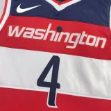 2022-23 Wizards WESTBROOK #4 Red Top Quality Hot Pressing NBA Jersey